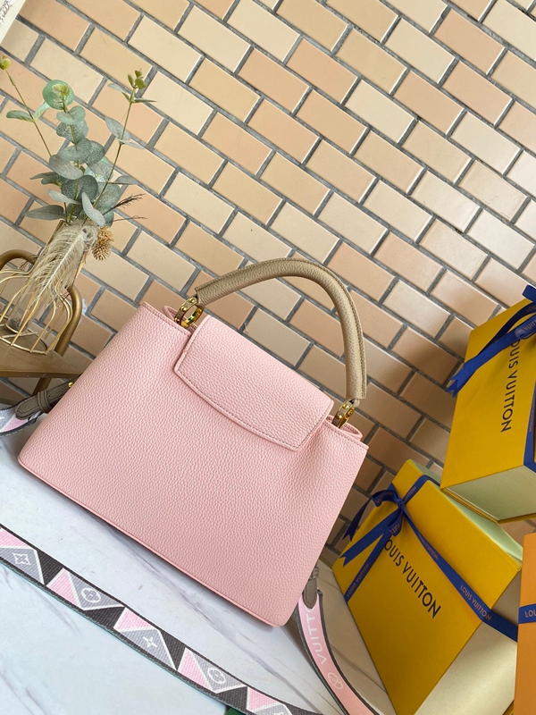 ルイヴィトンバッグ側面デザイン